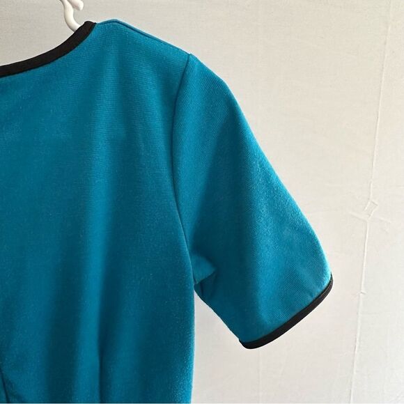 Kardashian Kollection Blue Mini Scoop Neck Dress XS - Picture 7 of 8